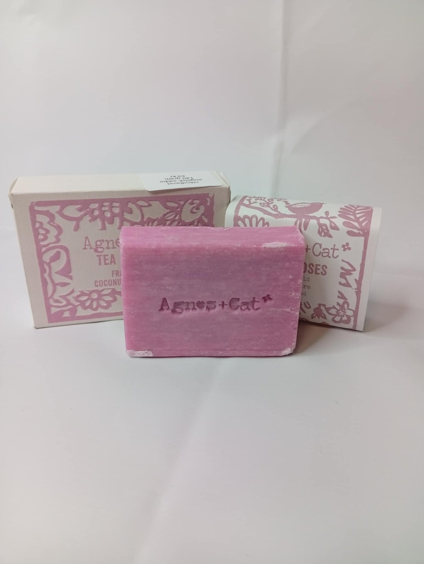 Håndlavet sæbe te og roser