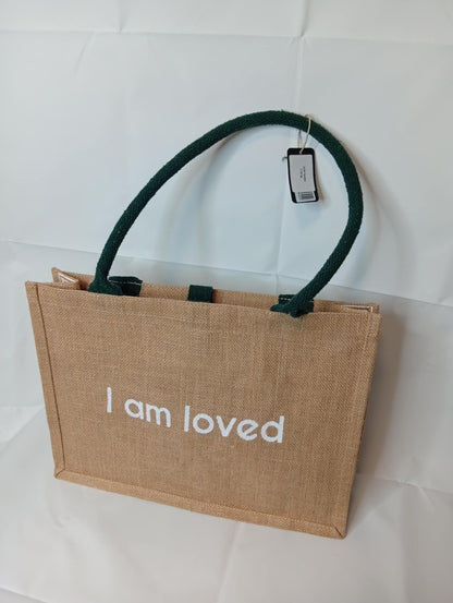 Jute taske I am loved