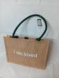 Jute taske I am loved