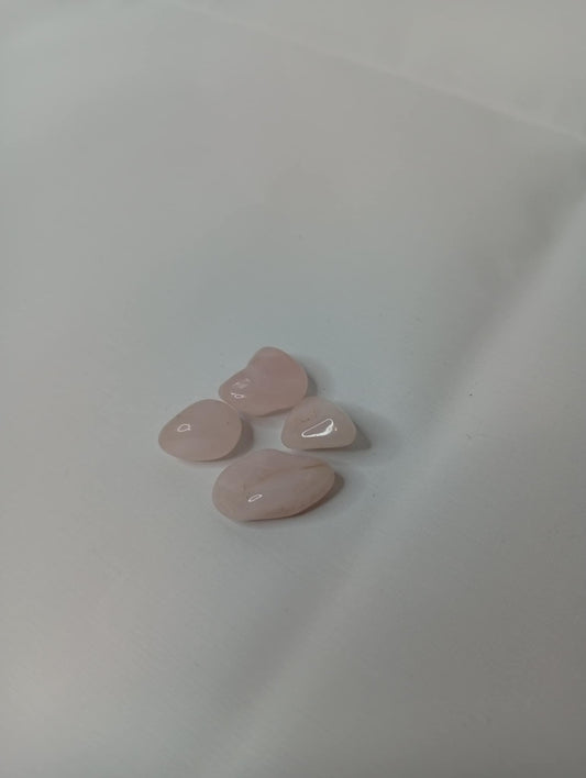 Mini Rosa quarts 1 stk