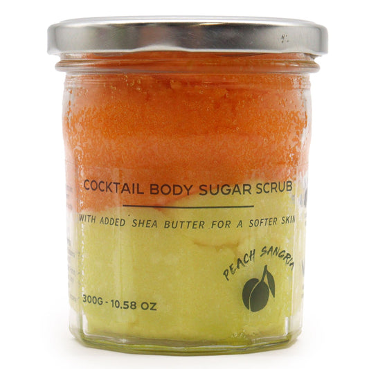 Cocktail Sugar Body Scrub - Peach Sangria 300g