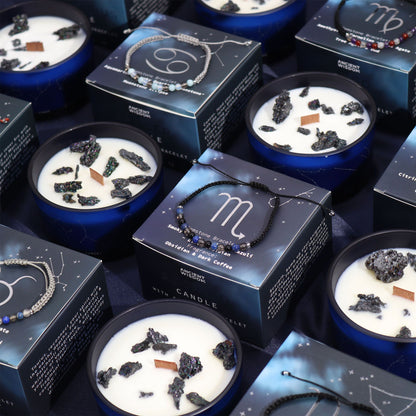 Krystal Duftlys og armbånd krebs