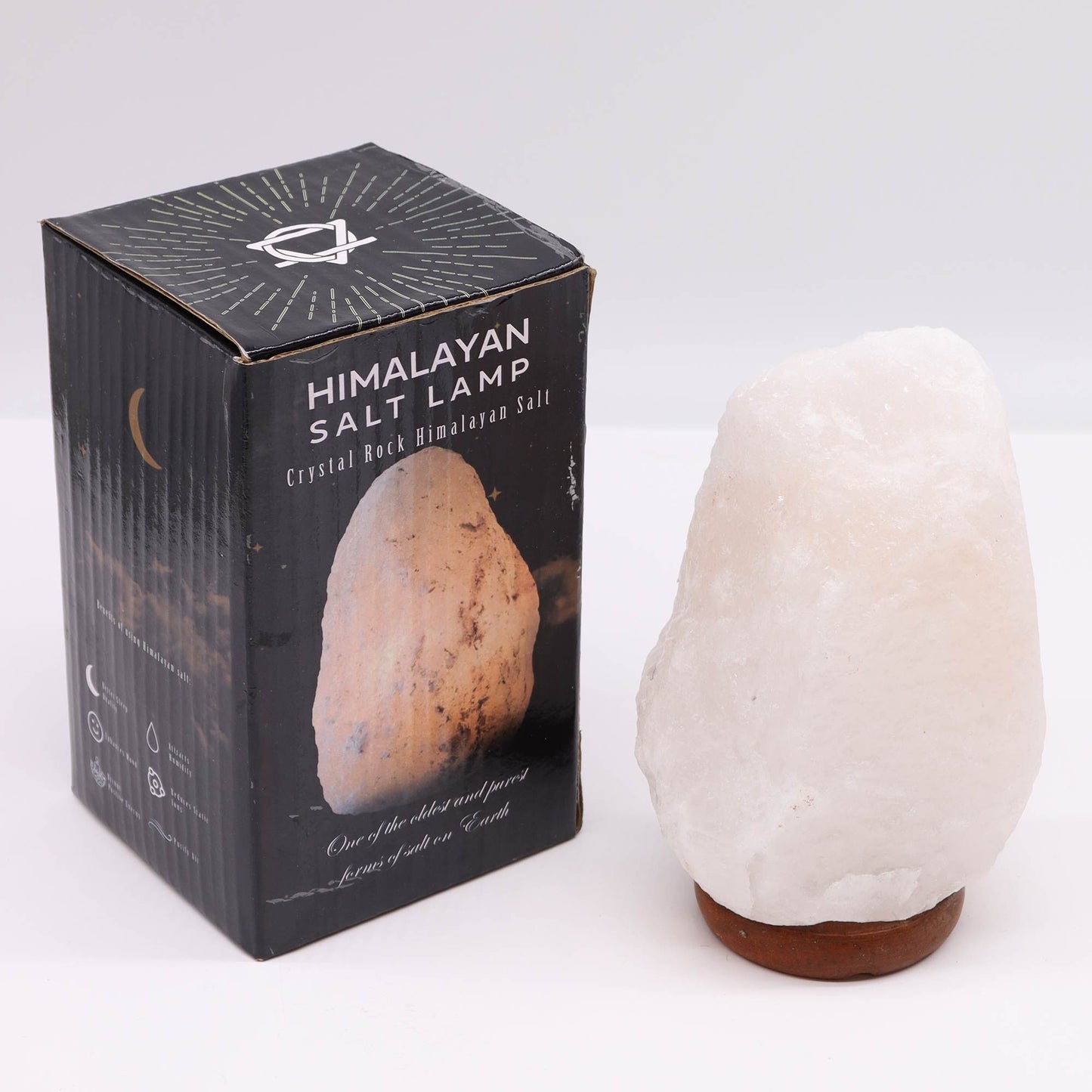 Krystal klippe Himalaya Saltlampe 2–3 kg