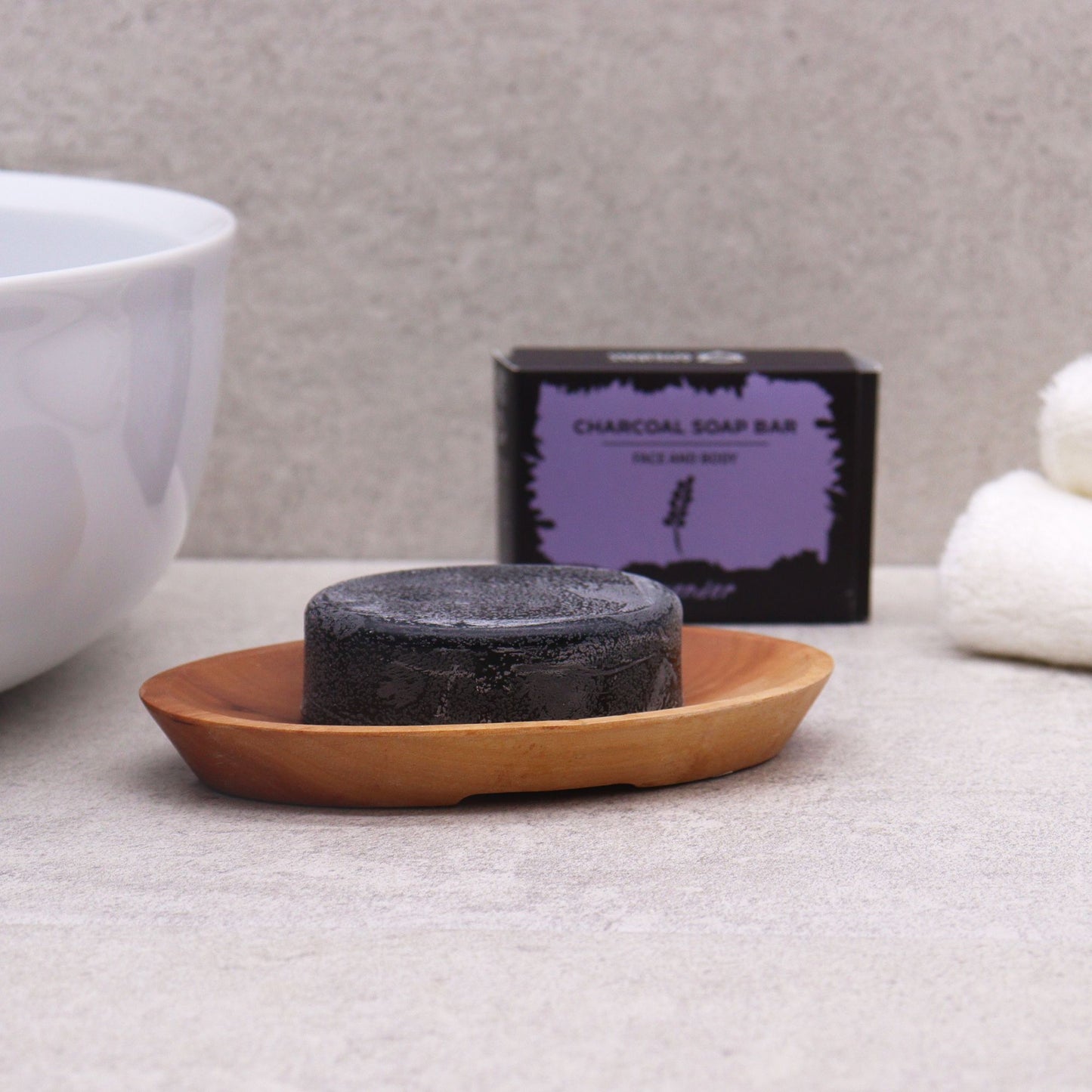 Klassisk Mahogni Sæbeskål – Oval