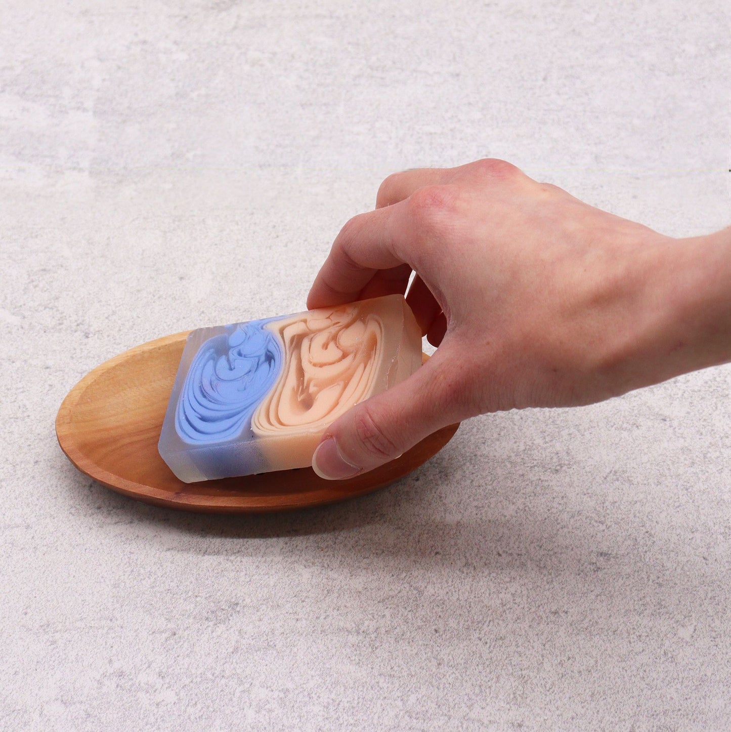 Klassisk Mahogni Sæbeskål – Oval