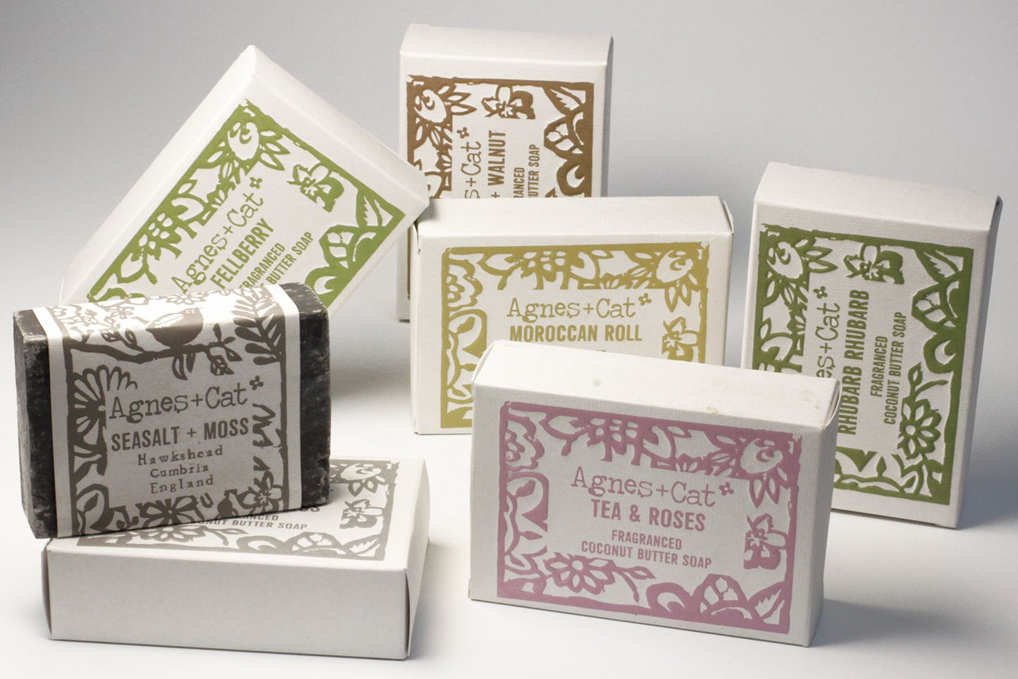 Håndlavet sæbe havsalt og mos