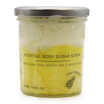 Cocktail Sugar Body Scrub – Piña Colada
