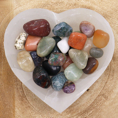 Mix Agate Sten 1000 g