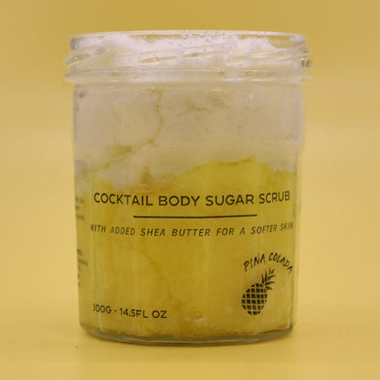 Cocktail Sugar Body Scrub – Piña Colada