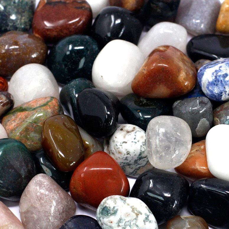 Mix Agate Sten 1000 g