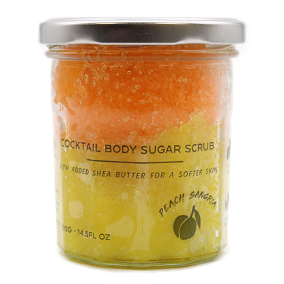 Cocktail Sugar Body Scrub - Peach Sangria 300g