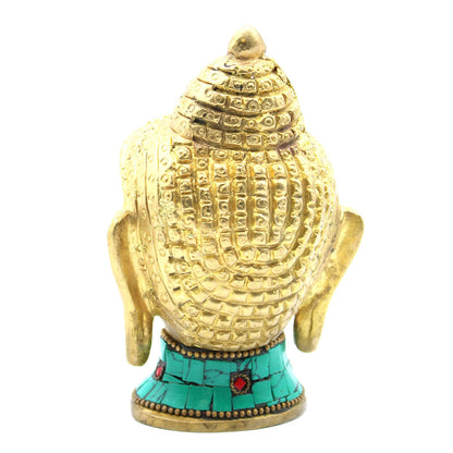 Buddha figur hoved 11.5 cm
