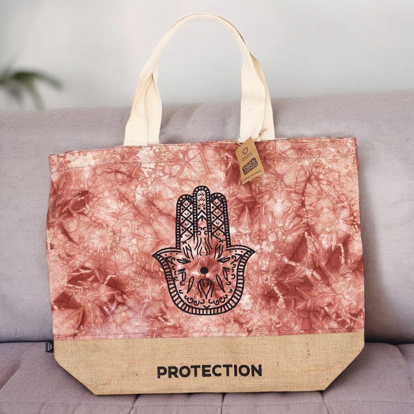 Tote bag Terracotta