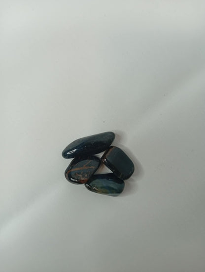 Mini blå tiger øje 1 stk